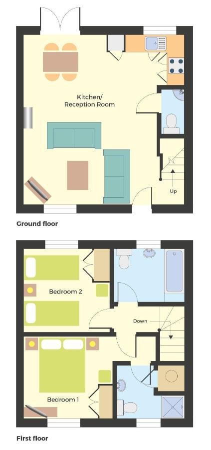 Eyam Cottage - Darwin Lake Holiday Village ماتلوك المظهر الخارجي الصورة